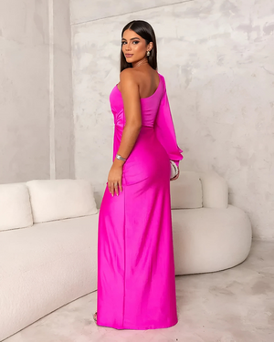 Alison Elegant Slit Maxi Dress