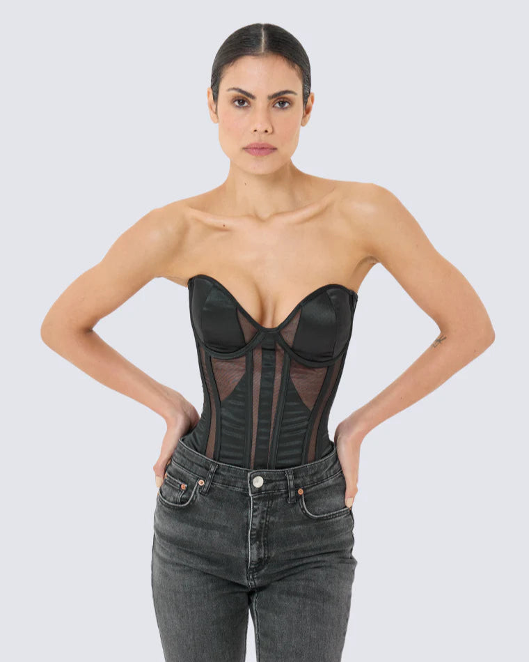 Satin Barbara Corset