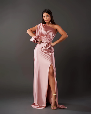 Alison Elegant Slit Maxi Dress