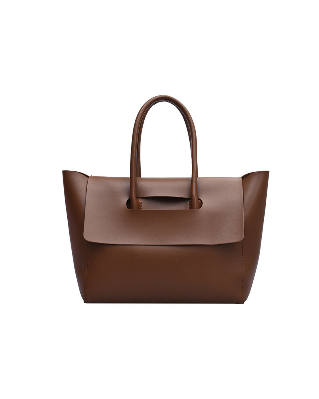 New Solid Color Casual Tote Commuter Bag