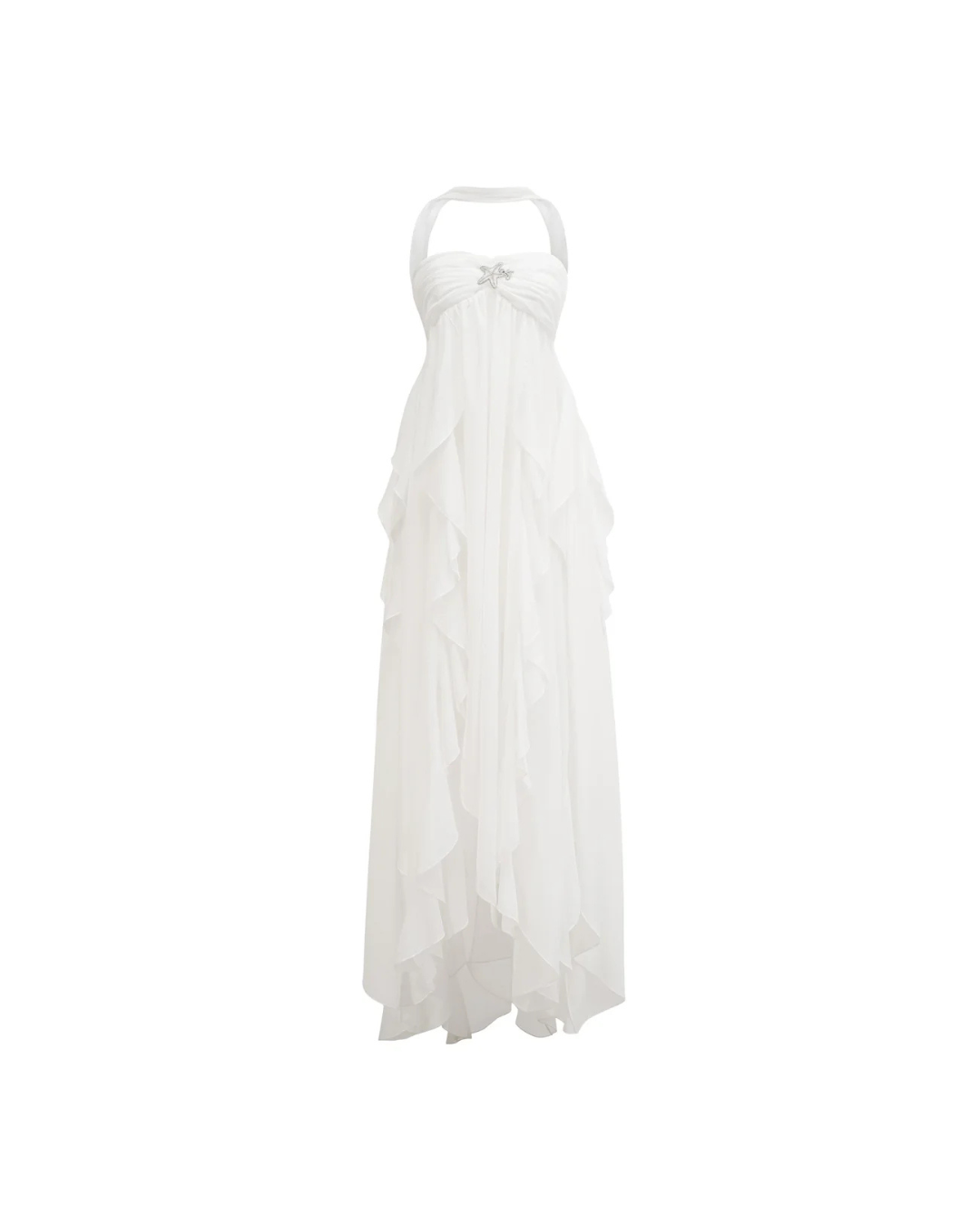 Mariah Ruffle Maxi Dress