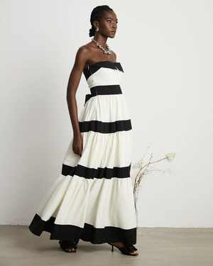 Sandrine Bow Maxi Dress