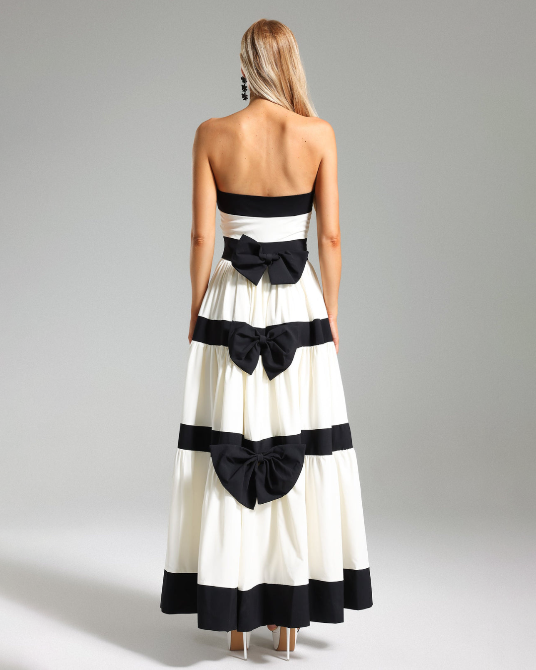 Sandrine Bow Maxi Dress