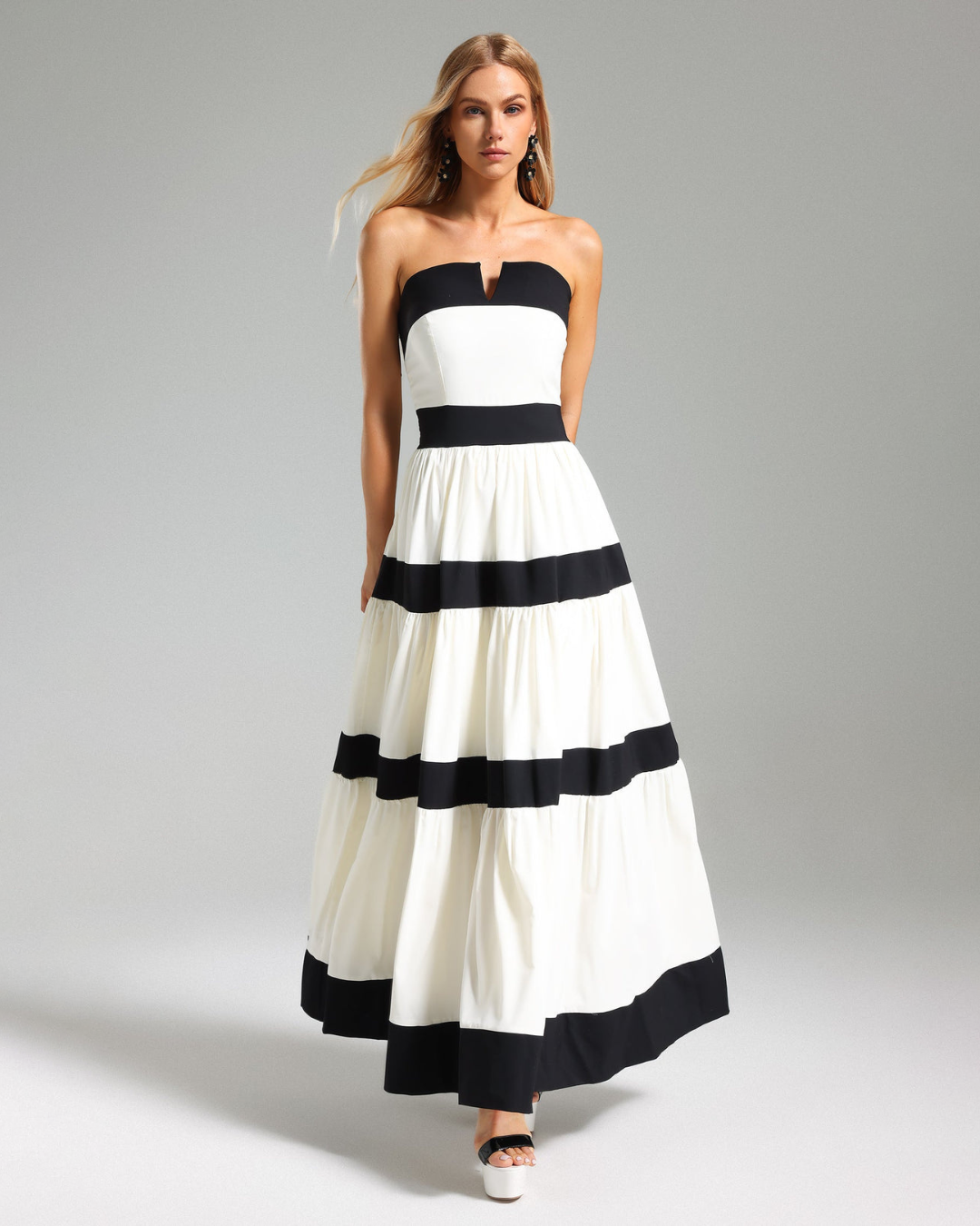 Sandrine Bow Maxi Dress