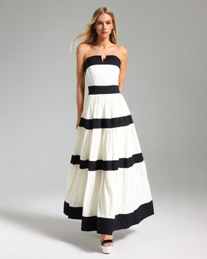 Sandrine Bow Maxi Dress