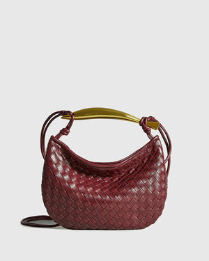 Sardine Woven Crossbody Bag