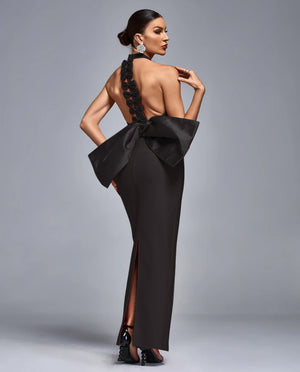 Capucine Bow Bandage Maxi Dress