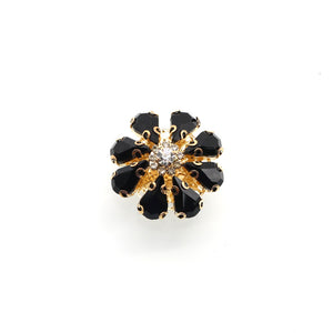 Colorful Floral Diamond Button Cover