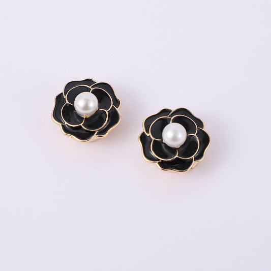 Rose Pearl Button Cover